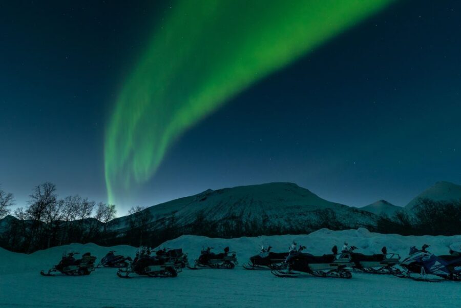 From Tromsø: Evening Snowmobiling Tour at Camp Tamok - Tromsø to Camp Tamok: the 90-minute bus ride that sets the mood