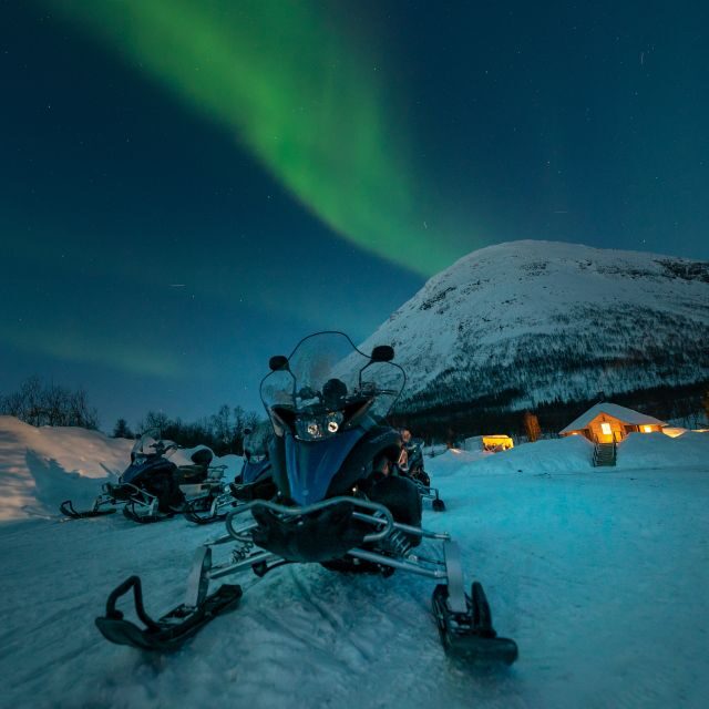 From Tromsø: Evening Snowmobiling Tour at Camp Tamok - Northern Lights chances without the stress of chasing