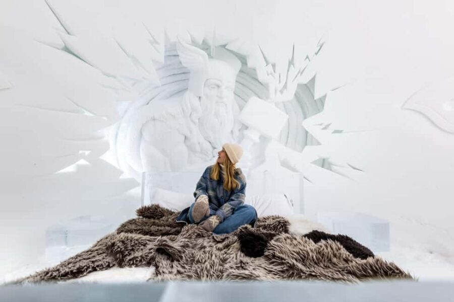 From Tromsø: Ice Domes Snow Park and Wilderness Experience - Huskies and reindeer: what you’ll do (and what you won’t)