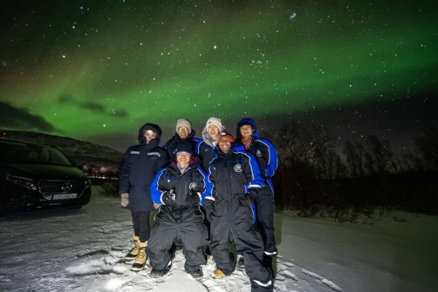From Tromsø: Northern Lights Chase - Meeting point at Clarion Hotel The Edge, and what to watch for