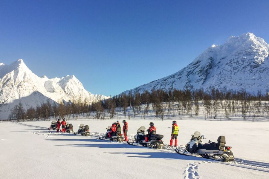 From Tromsø: Snowmobile Safari in the Lyngen Alps - Troll Stories and Mountain Views: What the Guided Trail Feels Like