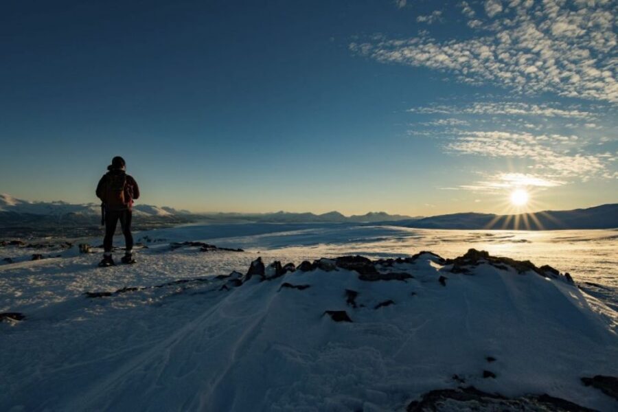 From Tromsø: Snowshoe Hike in the Arctic - The van ride to Ersfjordbotn: your first taste of Arctic scenery