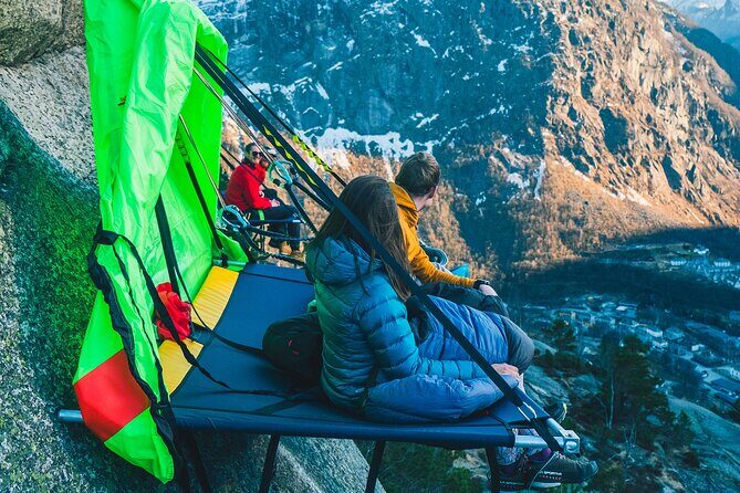Full Day Cliff Camping Experience in Ullensvang - Dinner by the bonfire: real food in real weather