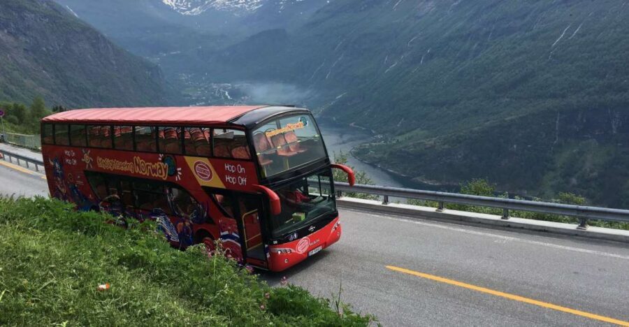 Geiranger: City Sightseeing Hop-On Hop-Off Bus Tour - Getting On: Times, Frequency, and Cruise-Day Limits