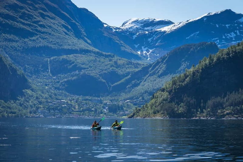 Geiranger: Kayak Tour with Waterfall Views - The 3-Hour Flow: What Happens After You Meet Below Grande Fjord Hotel