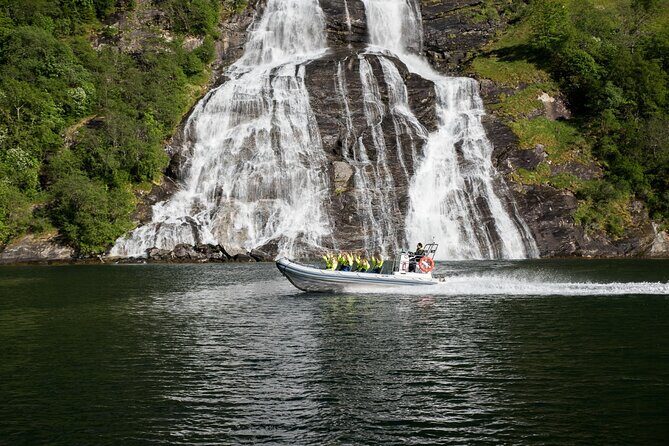 Geiranger: RIB Fjordsafari Geirangefjord - The Mountain Farm Views From Sea Level: Why This Part Matters