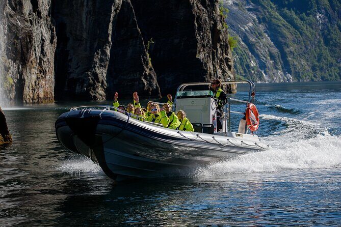 Geiranger: RIB Fjordsafari Geirangefjord - RIB Speed, Safety, and Seating: The Real-World Feel on the Water