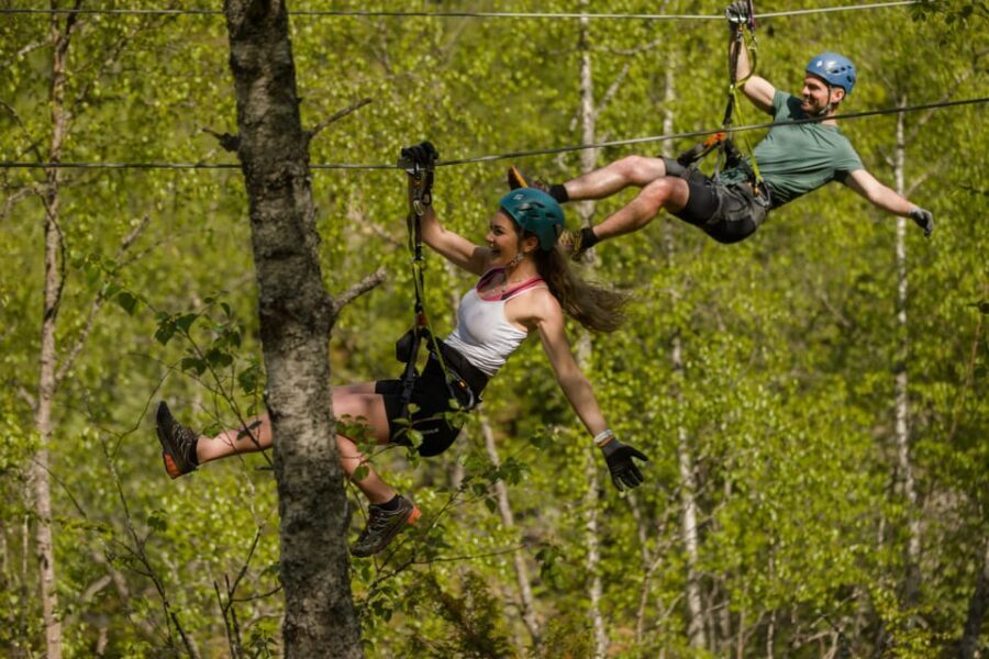 Geiranger: Zipline Park Experience - Views in a UNESCO setting: what you actually see