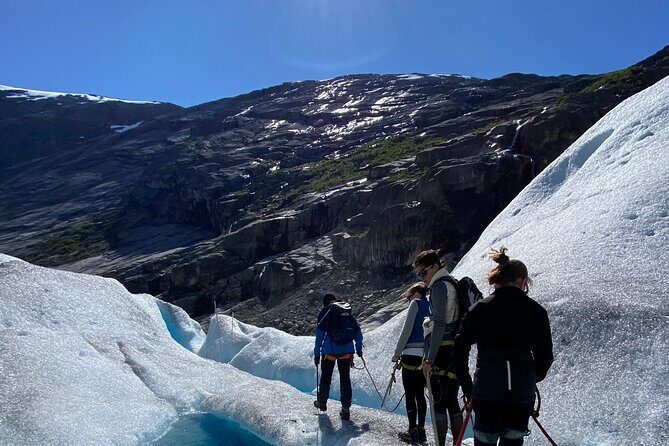 Glacier Hiking and Kayaking Tour on Nigardsbreen Glacier - Meeting at LABBEN and the 90kr National Reserve Toll