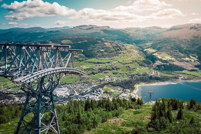 Guided tour - Hardangerfjord, Voss Gondola & 3 Great Waterfalls - Skjervsfossen waterfall: two drops and one very photogenic upper fall