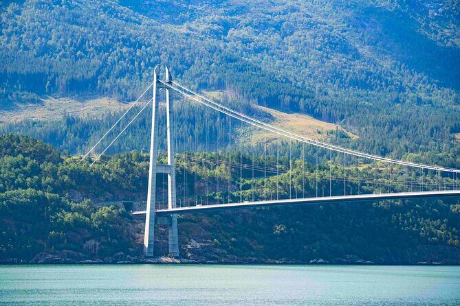 Guided tour to Hardangerfjord with Waterfalls and Ferry Crossing - Norheimsund: where your lunch break actually has options