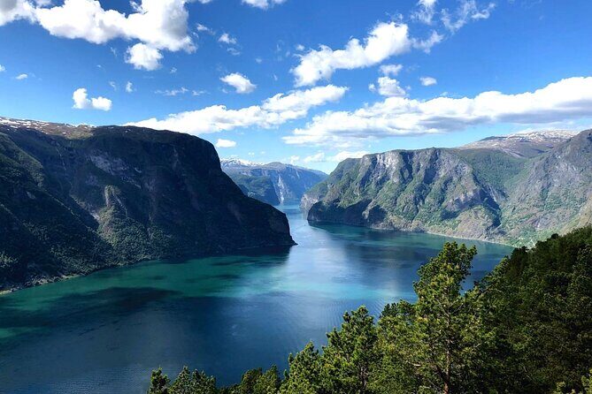 Guided Tour To Nærøyfjorden, Flåm And Stegastein - Viewpoint Cruise - From Strandkaien to Tvindefossen: the trip starts strong
