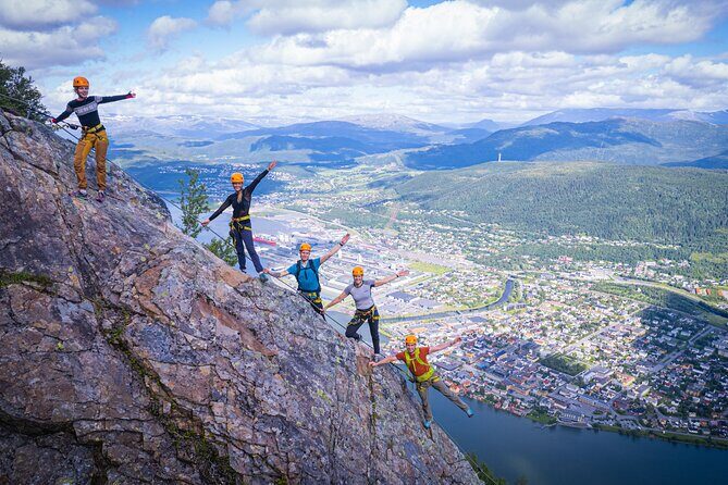 Half-Day Hiking in Mosjøen Via Ferrata - Zipline Over Vefsna: The Air-Time Payoff You’ll Remember