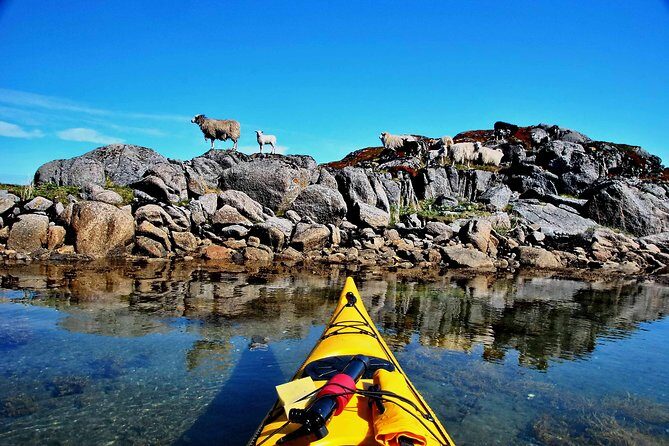 Half Day Kayak - Northern Explores AS - What to wear in Lofoten: weather changes the whole equation