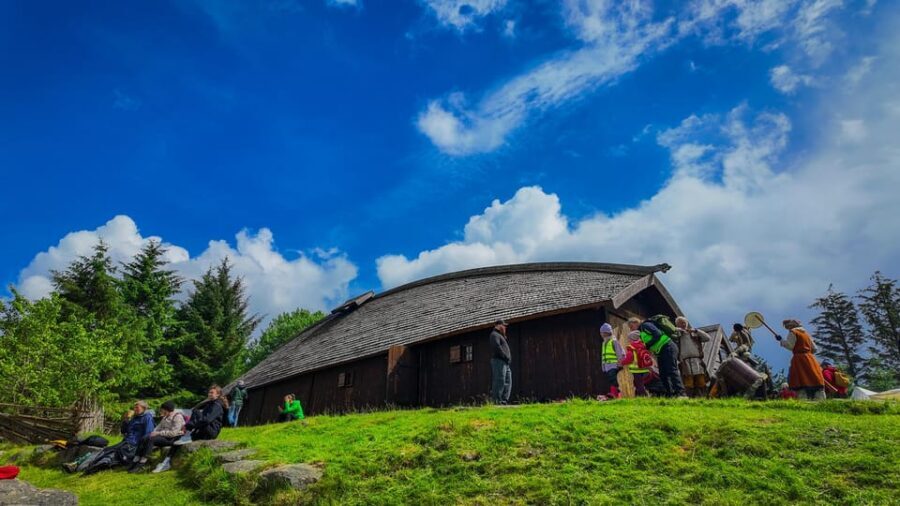 Haugesund Viking Cruise - The Viking Farm and Viking Planet - From Haugesund Cruisehavn to Bukkøy: the boat ride that sets the tone