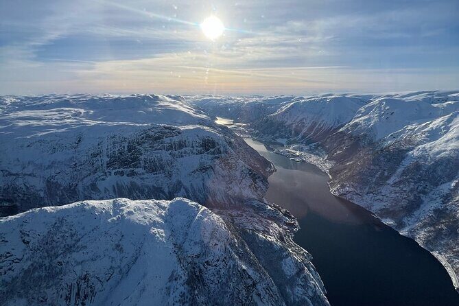 Helicopter Over Trolltunga and Waterfall Sightseeing from Bergen - Private Group Comfort: Up to 5 People, English Hosting, and Real Pickup