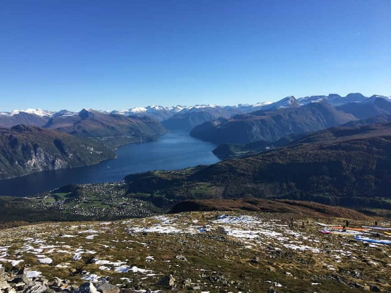 Hellesylt: Fjord to Sky Scenic Escape to Stranda Gondola - Fjord Panorama Restaurant: eating with floor-to-ceiling views