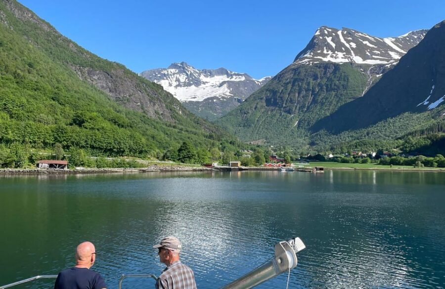 Hjørundfjord Fjord Cruise roundtrip from Ålesund - Villages along the route: Trandal, Sæbø, Urke