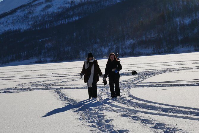 Ice Fishing On The Fjord - What you bring: mittens, cap, underwear, and warm feet
