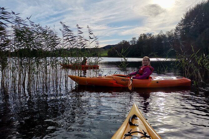 Kayaking in Aksdal - The 3-hour kayaking flow on Aksdalsvannet