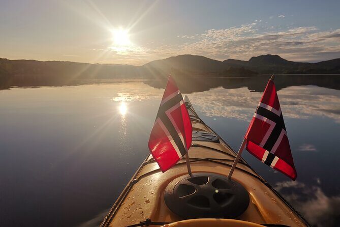 Kayaking in Aksdal - Turid’s hosting touch: extra area time and practical help