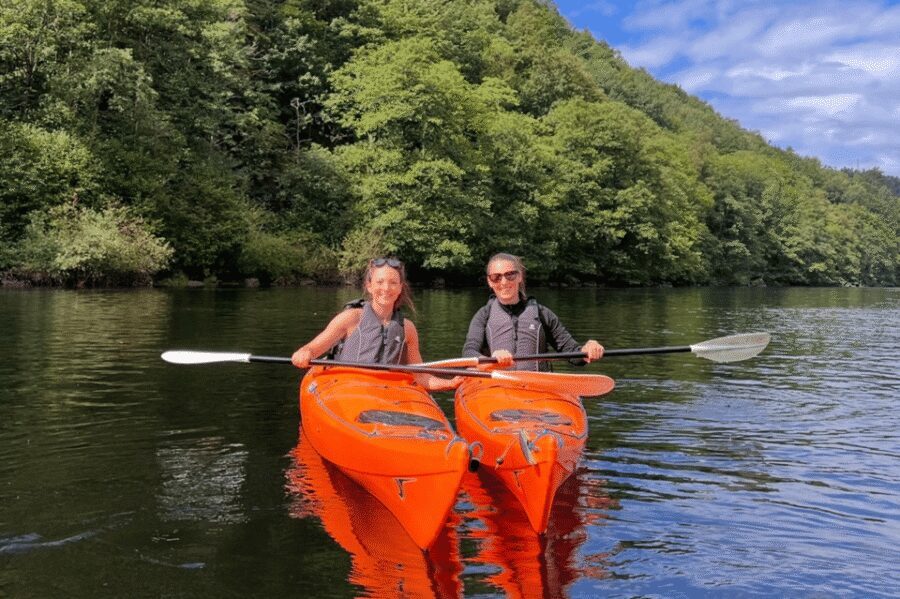 Kristiansand: River Kayaking Adventure - From old farms to the city: how the route transitions into Kristiansand