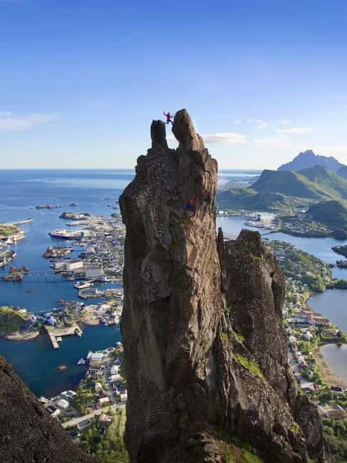 Lofoten: Climb Svolværgeita with a certified tour guide and experience the adventure! - Getting geared up: ropes, safety gear, and a clear briefing