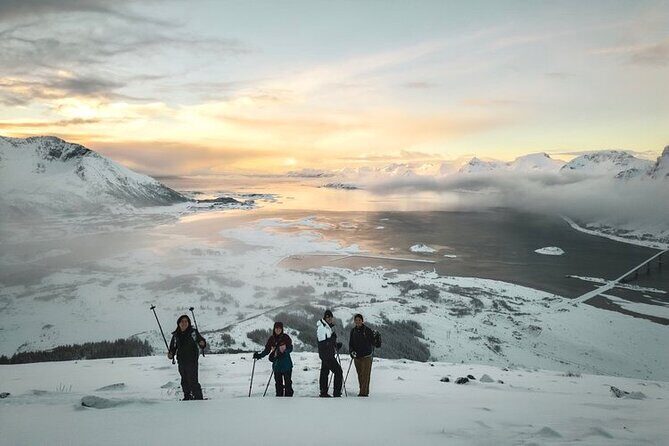 Lofoten Islands: Guided Snowshoeing Tour - Uphill version - Where You Start at 10:00: Gimsøystraumen and the Small-Group Setup