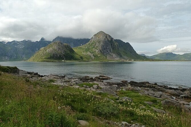 Lofoten VIP PRIVATE Tour from Leknes city / port - Stop 4: Flakstad Church (1780) Outside Only