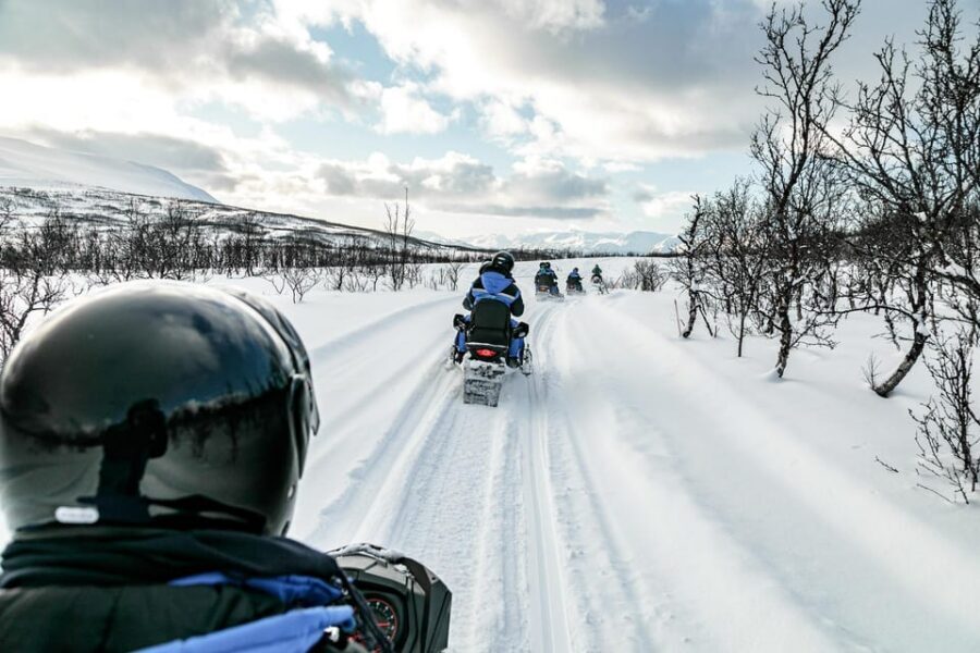 Lyngen: Snowmobile Safari with Lunch in seaside Restaurant - Lyngen Alps snowmobiling: the fjord-and-mountain combo winter dreams are made of