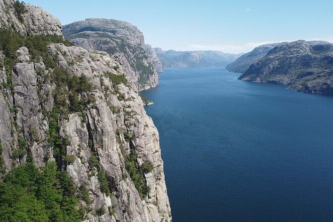 Lysefjord Fjord Safari Boat Tour from Forsand (Near Stavanger) - Stop 3: Hengjanefossen Waterfall Stop and the Fresh Drink