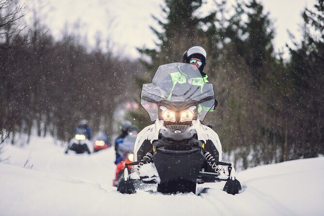 Midday Snowmobiling in Camp Tamok with Guide - Tromsø to Camp Tamok: the real rhythm of a 12:30 departure