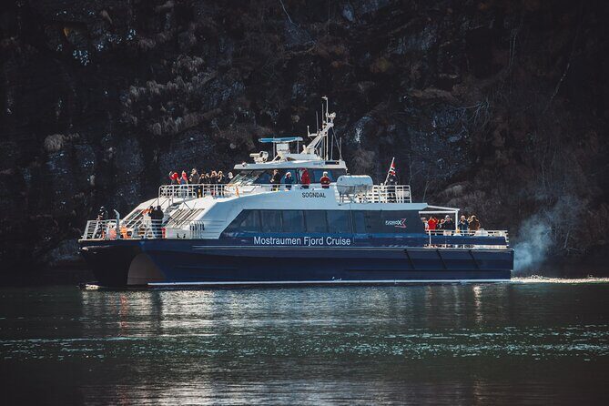 Mostraumen Fjord Cruise - the local operator - Nordhordland Bridge views: a fjord entrance you can’t miss