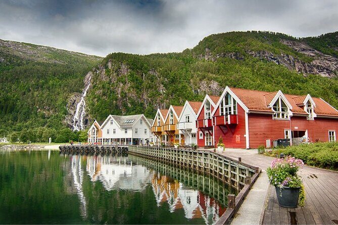 Mostraumen Golden Circle Fjordtour from Bergen – Group or Private - Vikanes: Mirror-Like Water in a Protected Pocket