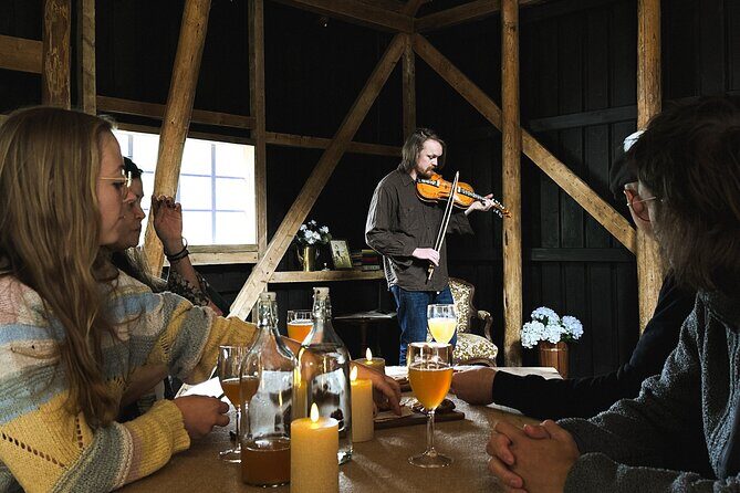 Music of the Fjord: Norwegian Folk at The Fjord Farm in Flåm - Entering The Fjord Farm in Flåm, right by town