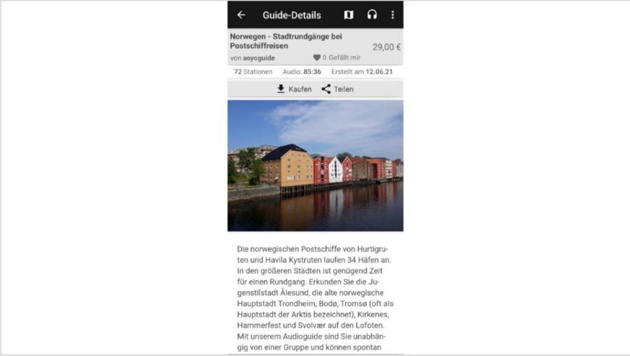 Norwegian Coastal Cities: Smartphone Audio Guide App - Who this is best for (and who should think twice)