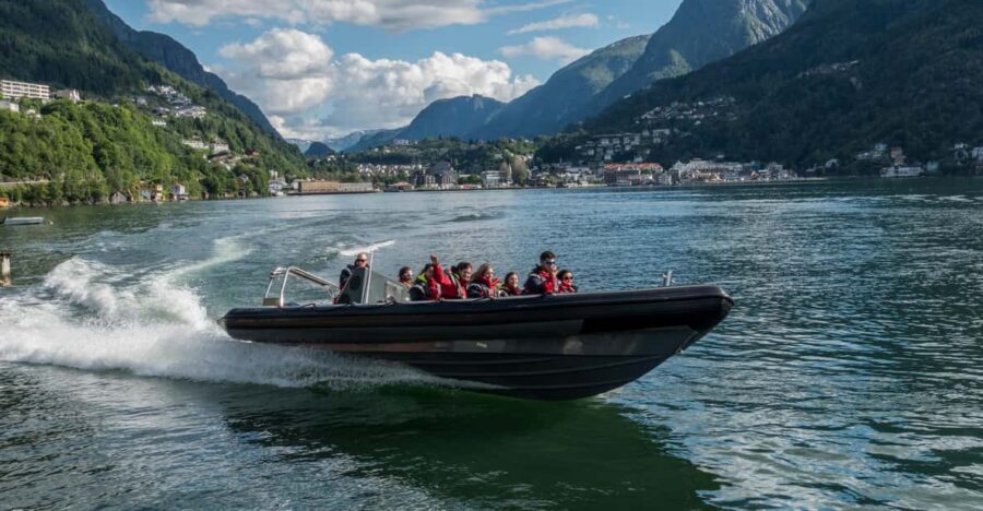 Odda: RIB Boat Tour on the Hardangerfjord - Tyssedal hydroelectric plant: water power as a Norway story