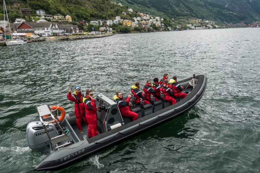 Odda: RIB Boat Tour on the Hardangerfjord - Gear and clothing: weatherproof suits, shoes, and small restrictions