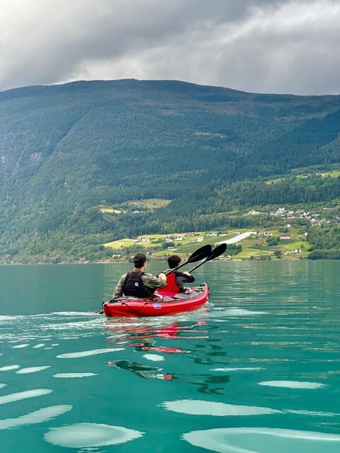 Olden: Experience Beginner-friendly Fjord Kayaking - Paddling the Nordfjord: Mountains, Water, and Wildlife Spotting
