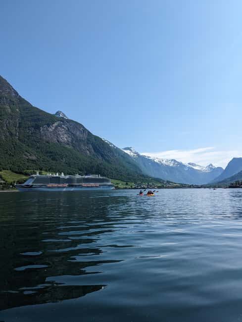 Olden: Fjord Kayaking + Drysuit & Safety Boat - Quick, useful highlights