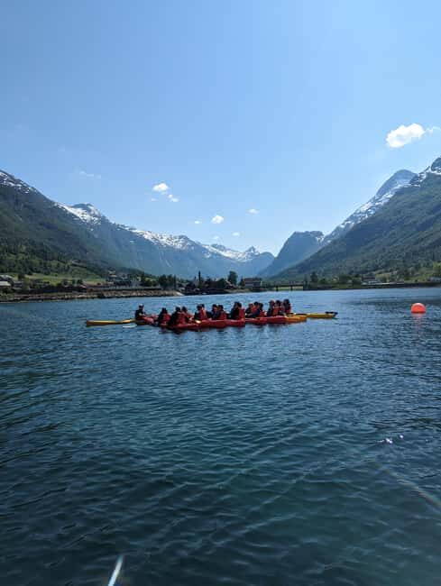 Olden: Fjord Kayaking + Drysuit & Safety Boat - Tandem kayaks and beginner control: what “stable” really means