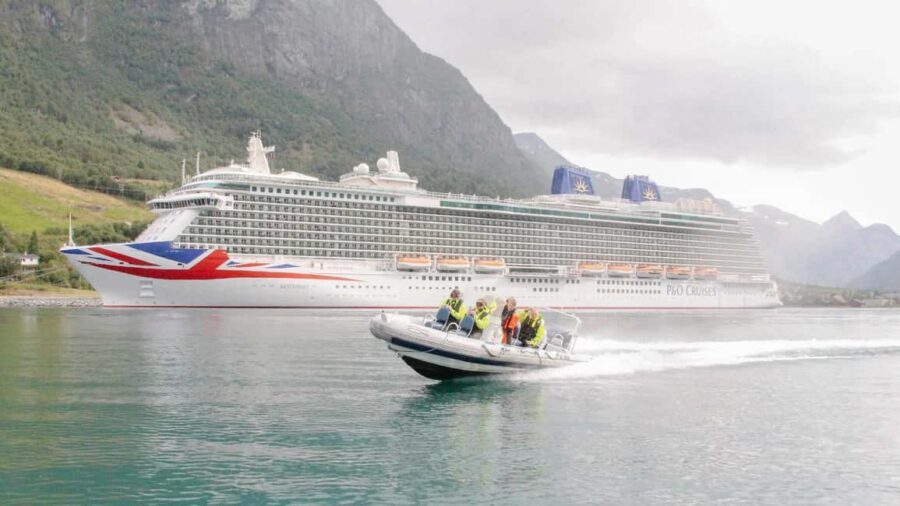 Olden: Nordfjord RIB Boat Tour - Getting kitted out: warm flotation suits, life jackets, goggles