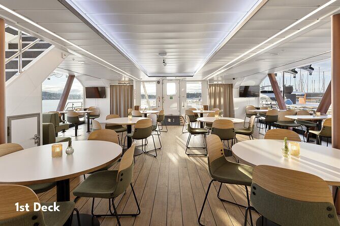 Oslo fjord 3-Course Dinner Cruise with Live Music - The Nordic Dinner Buffet: 3 Courses, Local Flavors, and Wine You Can Buy