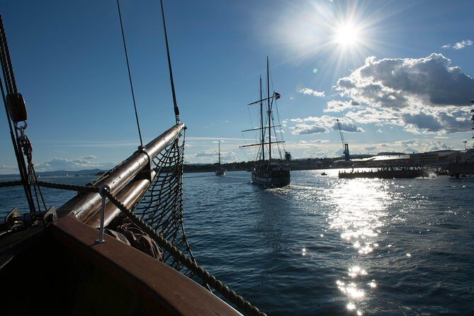 Oslo Fjord Evening Cruise with Shrimp Buffet on a Sailing Ship - What to wear for a chilly evening on open deck