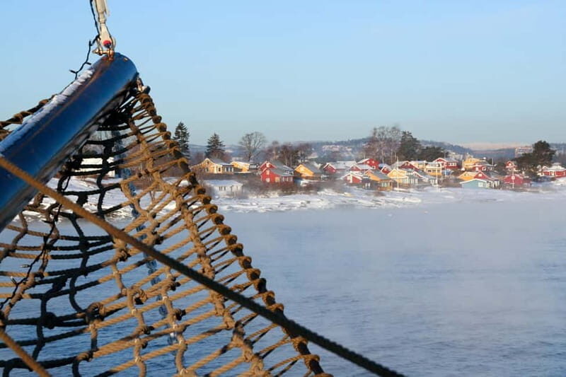 Oslo: Oslo Fjord Sightseeing Cruise by Sailing Ship - The Fjord Sightseeing app: 13 languages makes it actually usable