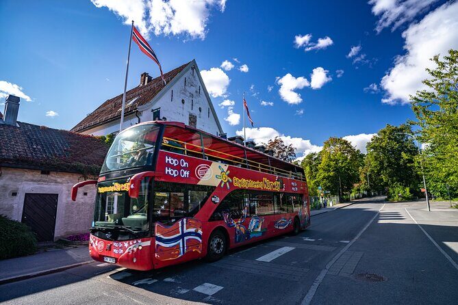 Oslo Shore Excursion: City Sightseeing Oslo Hop-On Hop-Off Bus Tour - Route map in plain English: from Karl Johans Gate to Akershus and back