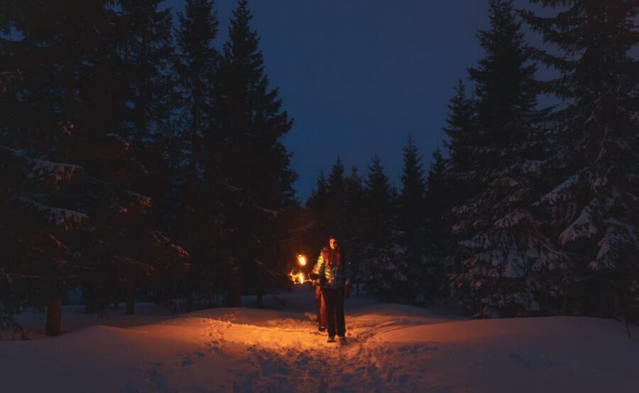 Oslo: Snowy Forest Torchlight Walk with Campfire - Key things that make this torchlight walk special