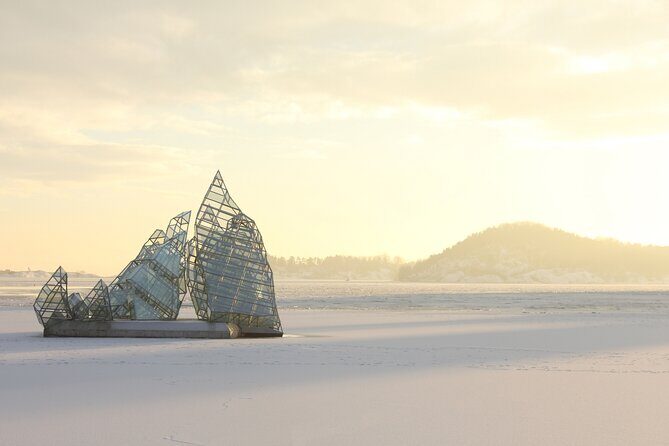 Oslo Winter Highlights Bike Tour - Stop 1: Norwegian National Opera & Ballet and the Rooftop View