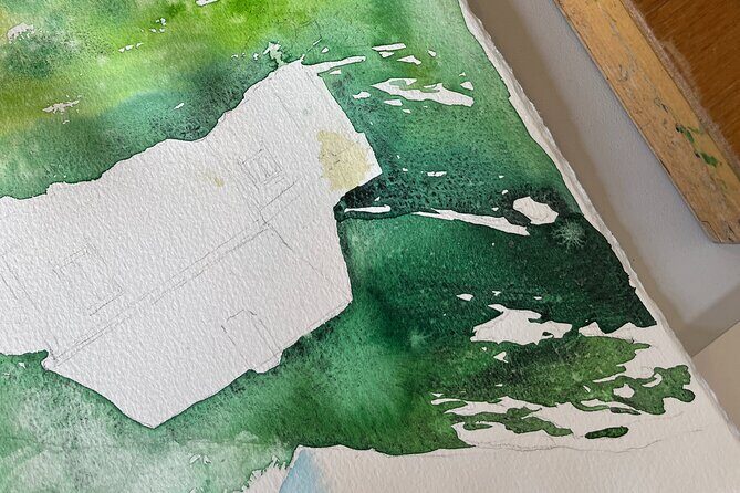 Paint Norwegian landscape with watercolor in Bergen - Price and Value: Is $91.33 Fair for 2.5 Hours?