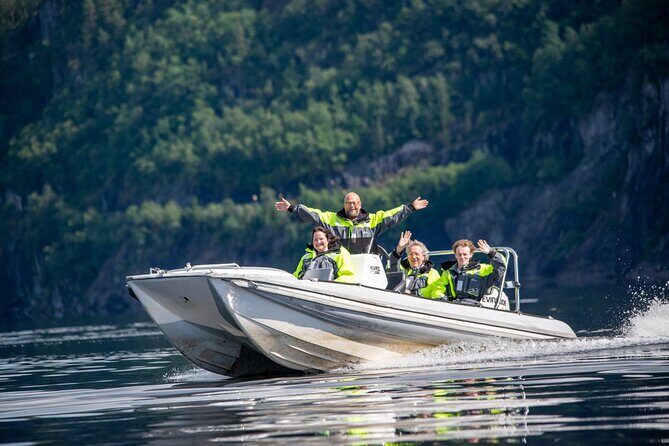 Private Cruise: Mostraumen by Zodiac or Lux Pontoon Boat - Bolstadstraumen: the fjord’s heartbeat in motion